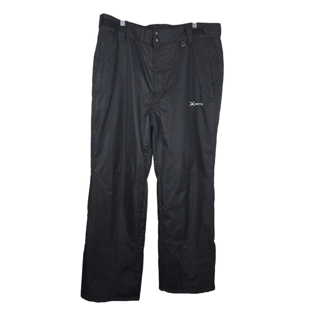 Arctix Essential 8K Men's Black Ankle Zip Snow Boarding Pants Large